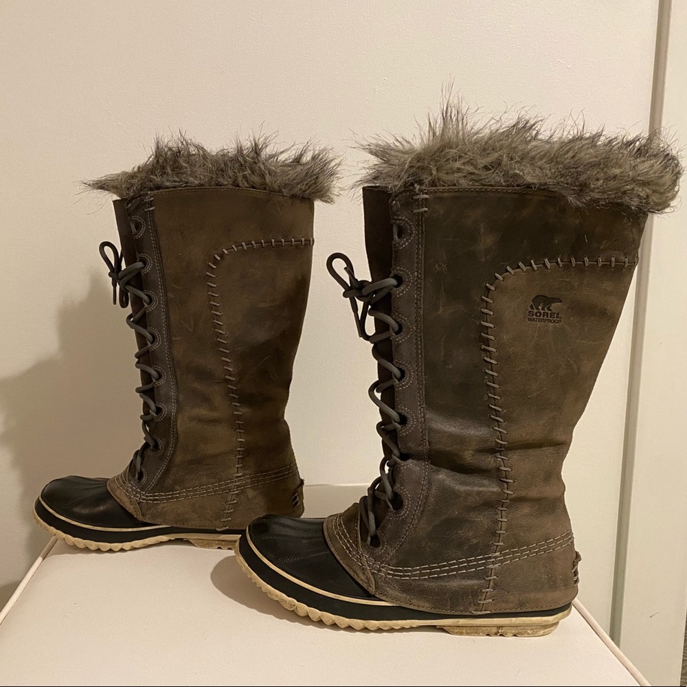 Sorel Brown Winter & Rain Boots